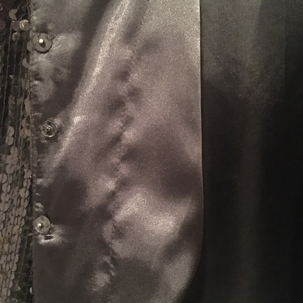 St. Martin Sequin Jacket.  Vintage 1985.  Sz L - Picture 5 of 8